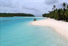 Aroa Beach, Aitutaki, Cook Islands